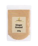 Ginger Powder 250g by Villa Nostrum - Ginger Ground Pure and Aromatic Spice Cooking Baking Raw Vegan - Buy Online on GoSupps.com