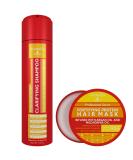Arvazallia Fortifying Protein Hair Mask & Clarifying Shampoo Bundle - Professional Hair Detox Treatment for Dry/Damaged Hair - Buy Online on GoSupps.com