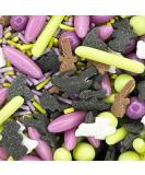 Sprinkletti - Hocus Pocus - Cake Topper Sprinkles - 100g Edible Glimmer Cupcake Decorations Ideal For Halloween Themed Cakes & Bakes - Buy Online on GoSupps.com