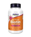 Now Foods Biotin 1000 mcg 100 Veg Capsules
