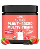 Whole Fruit Gummy Vitamins for Kids No Added Sugar Vegan Kids Multivitamin Gummies Plant Based Multivitamin for Kids Whole Foods Toddler Vitamins Organic Kids Vitamins Chewable 60 Bites Strawberry - Buy Online on GoSupps.com