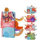 Vicloon Baby Soft Book for 0-3 Year Old | Crinkle Sensory Touch & Feel | 3D Animals Tails | Forest Land Theme - Buy Online on GoSupps.com