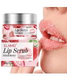 MIELIKKI Strawberry Lip Scrub | Exfoliator for Chapped & Dry Lips | Sugar Lip Polish & Moisturizer | Best Lip Care Products - Buy Online on GoSupps.com