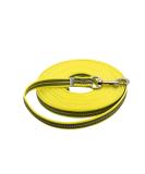 500 cm Neon Yellow Rubberized Dog Leash Without Hand Loop - Durable & Stylish for International Shipping - Buy Online on GoSupps.com