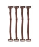 4PCS Face Lift Bands | Elastic Facial Lift Belt for Eye Wrinkle Removal | V Shaped Slimming Face Bands (Brown) - Buy Online on GoSupps.com