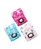 Cutebone 3-Pack Washable Dog Diapers | Waterproof Puppy Pants | Valentine's Day Rose Collection for Dogs in Heat - XS (Newborn-25.5cm) - Buy Online on GoSupps.com