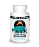 Source Naturals Vitamin D-3 10000 IU - 120 Softgels for Immune Support & Bone Health - Buy Online on GoSupps.com