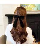 2PCS Handmade Velvet Bow Hair Clips  Headbands for Women Girls  Elegant Hair Ties Hair Styling Accessories  Hair Band Set  Gifts for Mom  Yoga Outdoor Headdress Decor  Red and Black - Buy Online on GoSupps.com