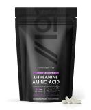 L-Theanine 300mg with BioPerine | Highly Bioavailable | Non GMO | Gluten Free | Halal | 120 Vegan Capsules - Buy Online on GoSupps.com