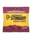 Honey Stinger Organic Pomegranate Passionfruit Energy Chew | Gluten Free & Caffeine Free | For Exercise  Running and Performance | Sports Nutrition for Home & Gym  Pre and Mid Workout | 12 Pack Pomegranate Passionfruit 1 - Buy Online on GoSupps.com
