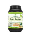 Herbal Secrets Plant Protein Powder 2 Lb - Vegan 28g Protein 6.1g BCAA 23 Servings - Made in USA (Vanilla - Buy Online on GoSupps.com