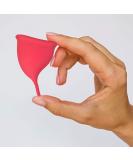 Gleitzeit Menstrual Cup Premium Size L | Medical Silicone | Hygienic Alternative to Tampons & Panty Liners (30ml) - International Shipping Available - Buy Online on GoSupps.com