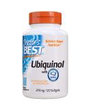 Doctor's Best Ubiquinol 200 mg - 120 Softgels | Premium CoQ10 Supplement - Buy Online on GoSupps.com