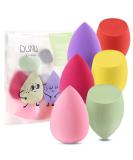 DUAIU Beauty Blenders 6PCS Makeup Sponge Set - Non-Latex Foundation Sponge for Liquid, Creams, and Powders - Buy Online on GoSupps.com