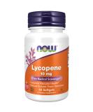 Now Foods Lycopene 10 mg - 60 Softgels | Antioxidant Support for Heart Health - Buy Online on GoSupps.com