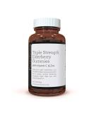 Triple Strength Immune Support - Elderberry Gummies with Vitamin C & Zinc | 90 Gummies - Buy Online on GoSupps.com