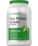 Horbäach Soy Protein Isolate Powder - 3lb Unflavored | Vegan Non-GMO Gluten Free | International Shipping - Buy Online on GoSupps.com