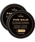 Tinioey All-Natural Lick Safe Dog Paw Balm for Dogs & Cats | 2 Pack Dog Nose and Paw Balm Protector | Moisturizer & Soother for Dry Cracked & Itchy Paws Nose Elbows | Paw Cream & Butter for Dogs - Buy Online on GoSupps.com