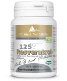 Resveratrol 125 by Dr. med. Michalzik - Pure Trans-Resveratrol 500mg from Polygonum Cuspidatum - Additive-Free Japanese Knotweed Extract | Biotikon - International Shipping Available - Buy Online on GoSupps.com