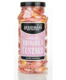 Original Sugar Free Rhubarb and Custard Retro Sweets Gift Jar by Berrymans Sweet Shop - Classic Sweets Traditional Taste. - Buy Online on GoSupps.com