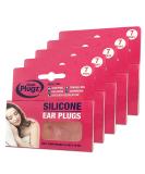 Hush 7 Pairs Plugz Silicone Earplugs - Pack of 7 (5 Packs) 14 Count (Pack of 5) - Buy Online on GoSupps.com