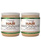Originals By Africa's Best Hair Mayonnaise Conditioner 2 Pack 15 oz Jar Enriched with Natural Botanical Herbal Extracts and Olive Oil to Deep Condition and Repair 15 Ounce (Pack of 2) - Buy Online on GoSupps.com