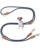 Leitengr n Adjustable Dog Leash for Small Dogs - 3M Long Lightweight 200g 2 Carabiners - Devon Model in Blue - Buy Online on GoSupps.com