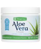 Buy De La Cruz Aloe Vera Cream 4 oz - Soothing Moisturizer for Skin Relief - Buy Online on GoSupps.com