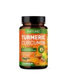 Turmeric Curcumin with BioPerine, Ginger & Antioxidant Support - 1965mg, 95% Standardized Curcuminoids - Advanced Absorption - 120 Capsules - Buy Online on GoSupps.com