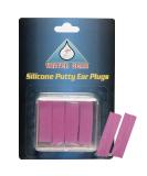 Water Gear Silicone Ear Plugs - Pink Putty Swimming Earplugs for Water Protection and Noise Reduction - Buy Online on GoSupps.com
