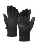 Atercel Winter Gloves for Men & Women - Touchscreen Waterproof Warm Sports Gloves for Cycling Running Driving & Skiing - Black - Buy Online on GoSupps.com