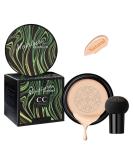 Mushroom Head Air Cushion BB Cream: Long-Lasting Concealer & Brightening CC Cream for Oil Control and Moisturizing - Buy Online on GoSupps.com