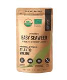 Wakame Seaweed Flakes - Organic Young Baby Seaweed Grown in North Atlantic. USDA Certified and Freeze-Dried Premium Quality. Soft Texture  Mild Taste. 30 Servings0.64 oz - Buy Online on GoSupps.com