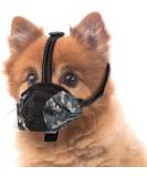 Adjustable Soft Dog Muzzle - Breathable Network Material for Small Medium & Large Dogs - Ideal for Training - Size S - Black - Buy Online on GoSupps.com