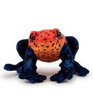 Zappi Co Plush Children's Stuffed Soft Cuddly Plush Toy-Part of Safari Animals Collection Perfect for Kids (21cm Width) (Dart Frog (Red/Black)) - Buy Online on GoSupps.com