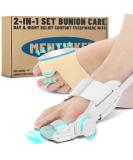 Bunion Corrector for Men | Adjustable Splint for Big Toe Discomfort | Comfortable Left/Right Fit | Large Size - Buy Online on GoSupps.com