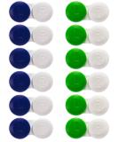 Portalenti Contact Lens Case - 12-Pack Travel Cases for On-the-Go Convenience | Durable & Stylish - Buy Online on GoSupps.com