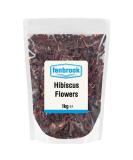 Hibiscus Flowers 1kg by Fenbrook - Buy Online on GoSupps.com