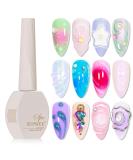 Clear 3D Sculpting Gel for Nail Art - 15ml Molding Gel for Rhinestones & DIY Nail Decoration - Buy Online on GoSupps.com