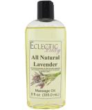 All Natural Lavender Massage Oil | 100% Natural Sweet Almond & Jojoba Oil | 8 oz Relaxing Scent for Men & Women | International Shipping Available - Buy Online on GoSupps.com