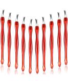 30-Piece Stainless Steel Cuticle Knife Set for Dead Skin and Callus Removal - Nail Art Tool with Plastic Handle for Fingernails and Toenails - Buy Online on GoSupps.com