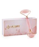 Rose Quartz Jade Roller for Face - Skin Care Massager for Women - Reduce Stress, Wrinkles, and Puffiness - Buy Online on GoSupps.com