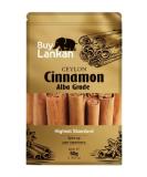 Cinnamon Sticks 50g Alba Grade Premium Quality 100% Natural Ceylon Cinnamon Product from Sri Lanka - Buy Online on GoSupps.com