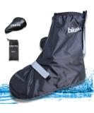 Buy Waterproof Sweatness Overshoes for Bike | Saddle Cover & Bag Included | Sizes 36-46 | Reflective Black & Yellow for Men & Women - Buy Online on GoSupps.com