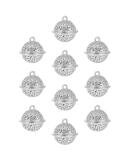 VOSAREA 10pcs DIY Craft Brass Jingle Bells - Holiday Christmas Decor & Pet Collar Bell - Buy Online on GoSupps.com