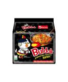SPIRITCROWD Samyang Noodle Buldak Hot Chicken Flavour Korean Style Instant Ramen Spicy Challenge Halal 140g (Pack of 5) - Buy Online on GoSupps.com