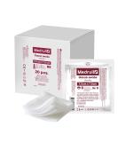 Medrull Mulltubfer Sterile Non-Adhesive Wound Pads 7.5cm x 7.5cm - 100 Pack Highly Absorbent 8-Layer - Ideal for International Shipping - Buy Online on GoSupps.com