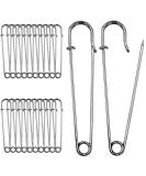 Beadnova 4 Inch Large Safety Pins for Clothes - 20pcs Giant Heavy Duty Safety Pins for Sewing, Quilting, Blankets, Upholstery, Laundry & Crafts - Buy Online on GoSupps.com