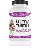 UltraThistle Herbal Liver Cleanse & Detox Formula - 1080mg - 30 Day Supply - Buy Online on GoSupps.com