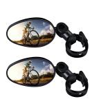Tao Pipe 2-Piece Bike Mirror | 360 Rotatable & Foldable HD Rear View Mirrors for Bicycles & E-bikes - Wide-Angle & Shatter-Resistant - Buy Online on GoSupps.com